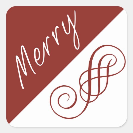 Merry, Merry - sticker (Voorkant)