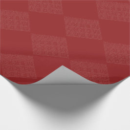 Merry, Merry, Vrolijk Kerstfeest Cadeaupapier