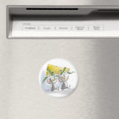 Merry Mice Mic & Mac Magnet (In Situ (Lave-vaisselle))