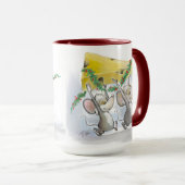 Merry Mice Mic & Mac Mug (Devant droit)