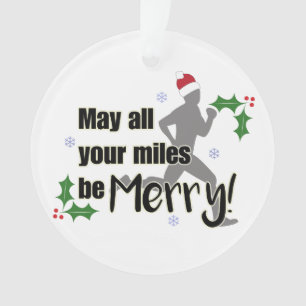 Merry Miles 2.0 Holiday Runners Kerstversiering Ornament