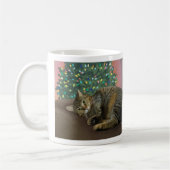Merry Mischief - Kerst Kat Koffie Mok (Links)