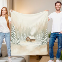 Merry Mist Cozy Fleece Deken – 127cm x 152cm