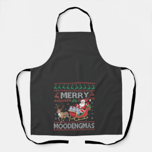 Merry MooDengmas Moo Deng Christmas Santa Hippo Schort