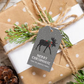 Merry Moose Gift Labels Cadeaulabel