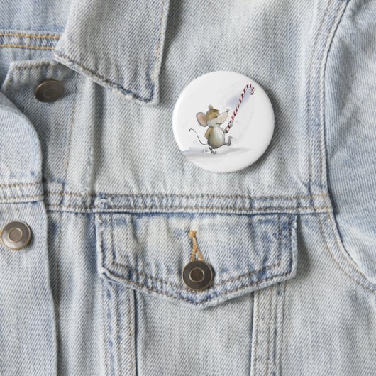 Merry Mouse Moe Button (In situ)
