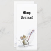 Merry Mouse Moe Holiday Bladwijzer (Voorkant / Achterkant)