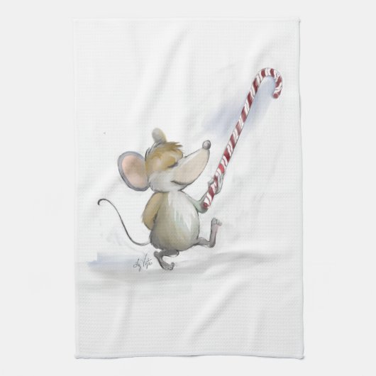 Merry Mouse Moe Keukendoek Theedoek (Verticaal)