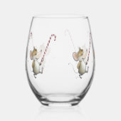 Merry Mouse Moe Wijnglas Zonder Voet (Rechts)