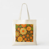 Merry Mushroom met aangepaste naam Tote Bag (Achterkant)
