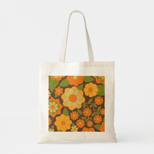 Merry Mushroom met aangepaste naam Tote Bag (Achterkant)