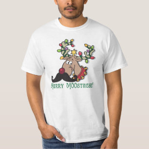 Merry Mustache T-shirt