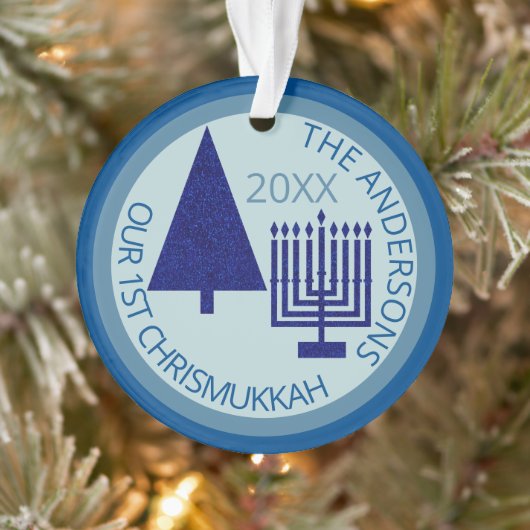 Merry Navy Interconfessionnel Chrismukkah Photo Ke (Arbre)