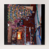 MERRY NOËL, CHEMINÉE JIGSAW PUZZLE (Horizontal)