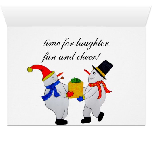 MERRY NOËL, DIFFUSER LA CARTE D'INFORMATION (Intérieur Horizontal (Bas))