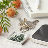 Merry Old Santa Claus Sleutelhanger (Zijkant)