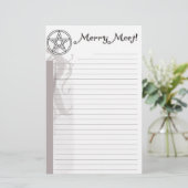 Merry ontmoet Pagan Briefpapier (Staand voorkant)