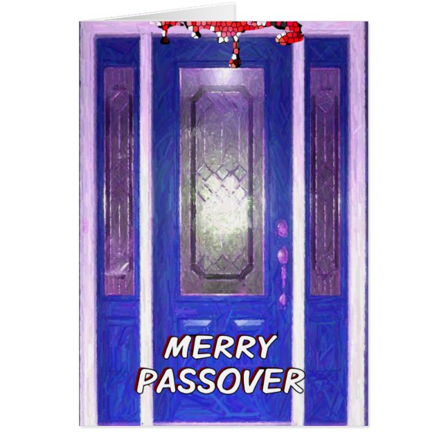 Merry Passover Kaart (Voorkant)