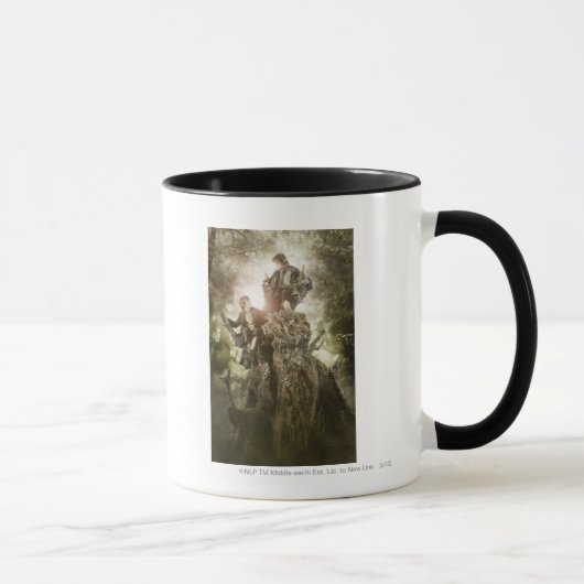 Merry & Peregrin on Treebeard Mok (Rechts)