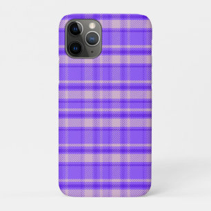 Merry Peri Pset, Paars Tartan iPhone 11 Pro Hoesje