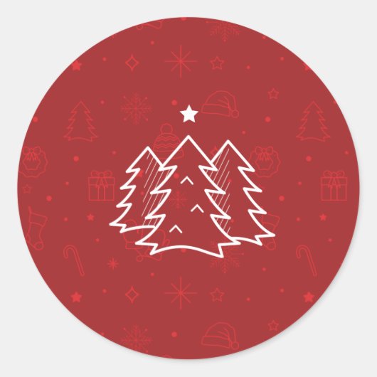 MERRY PETIT NOËL / Stickers (Devant)