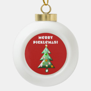 Merry Picklemas Holiday Ornament