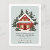 Merry Pines en Cottage verhuizen aankondiging (Voorkant)