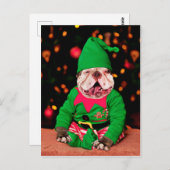 Merry Pitmas, Pit Bull Style Briefkaart (Voorkant / Achterkant)