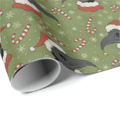 Merry Plaguemas. Cadeaupapier (Rol Hoek)