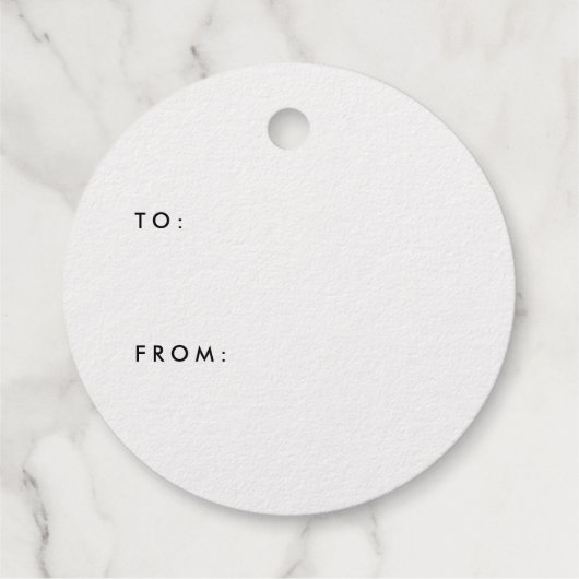 Merry Plaid Kerst Folie Bedankjes Labels (Achterkant)