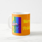 Merry Pride Car Koffiemok (Voorkant links)