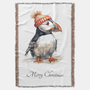 Merry Puffin, op maat Deken