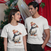 Merry Puffin, op maat T-shirt