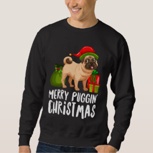 Merry Puggin Christmas Classic T-shirt 203