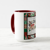 Merry Pugmas kerstmis met kerstfeest als boer Mok (Voorkant links)