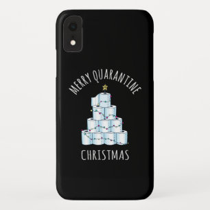Merry Quarantine kerstboompapier Toilet Paper iPhone XR Hoesje