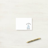 Merry Quarantine kerstboompapier Toilet Paper Post-it® Notes (Op bureau)