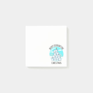 Merry Quarantine kerstboompapier Toilet Paper Post-it® Notes