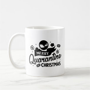 Merry Quarantine Kerstmis Koffiemok