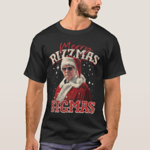 Merry Rizz Mas Sigmas- Gen Alpha Middle School Tru T-shirt