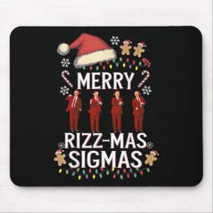 Merry Rizz Mas Sigmas Gen Alpha Trump Christmas PJ Muismat