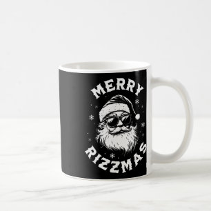 Merry Rizzmas Kinder Tiener School Funny Christmas Koffiemok