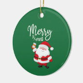 Merry Rx-mas Keramisch Ornament (Links)