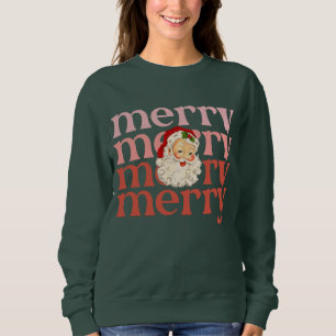 Merry santa claus trui
