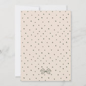 Merry Script Elegante Chic Christmas Bow Arch Foto Feestdagenkaart (Achterkant)