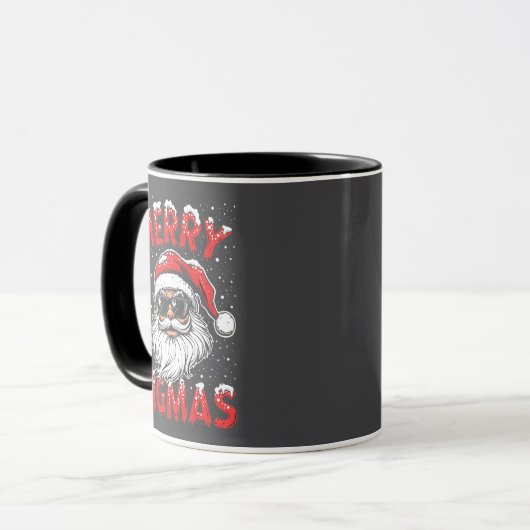 Merry Sigmas Funny Gen Alpha Middelbare School Ker Mok (Voorkant links)
