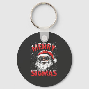 Merry Sigmas Funny Gen Alpha Middelbare School Ker Sleutelhanger