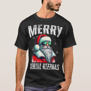 Merry skibidi rizzmas t-shirt