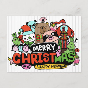 Merry Slothmas Briefkaart