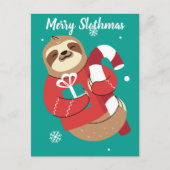Merry Slothmas Briefkaart (Voorkant)